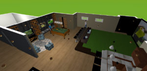 Basement Renovation Games Room